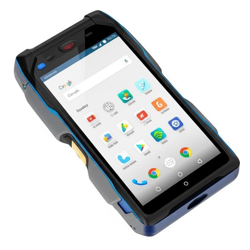 Quad-core 1.3GHz Handheld Computer With Fingerprint Recognition and Barcode Scanning for Smooth Inventory Management